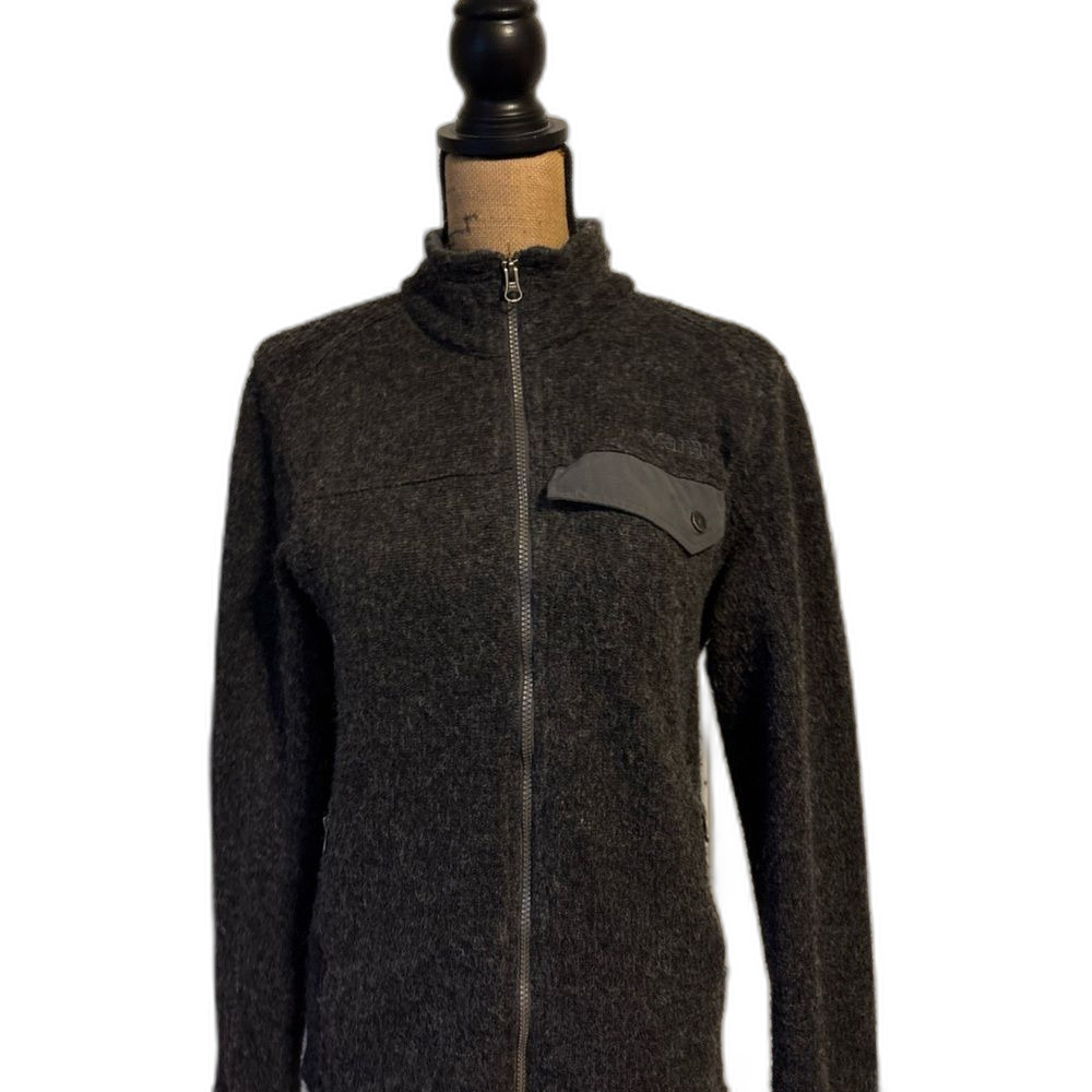 Marmot Wool Blend Women's Charcoal Teddy Jacket size small